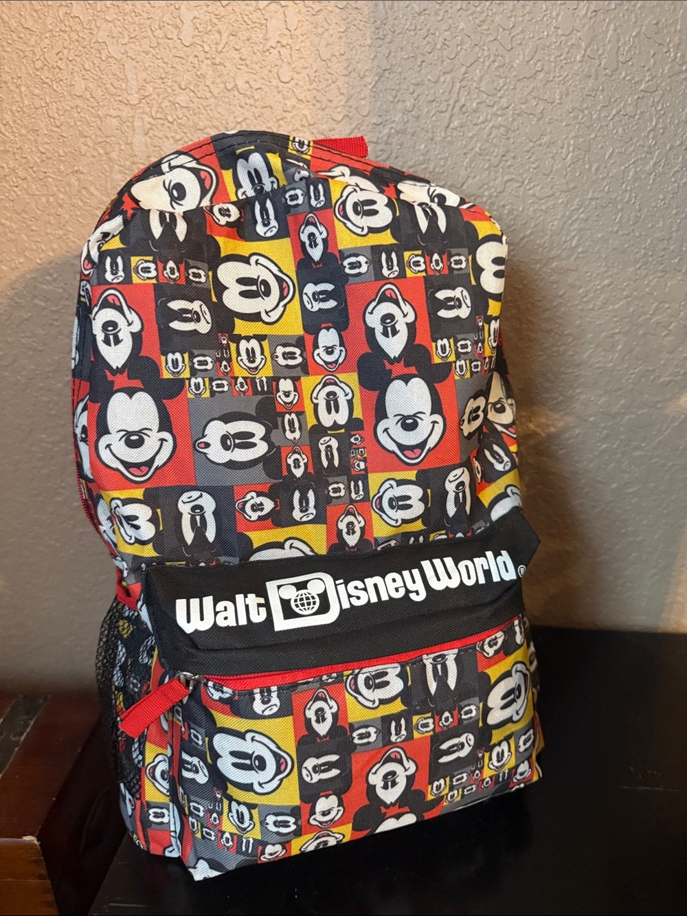 Walt Disney World Mickey Pattern Backpack